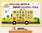 Back to School Bulletin Board Decoration Set School Bus Cutouts DIY Photo Crafts Colorful School Bus Cut-Outs Yellow Bus Bulletin Board Borders for School Offices Teacher Classroom Decor